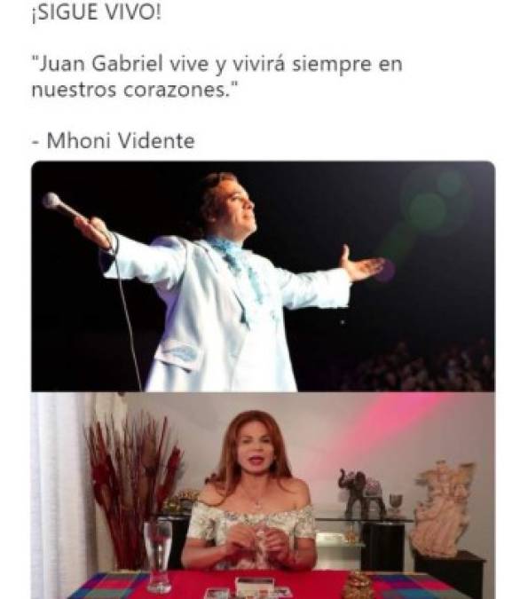 Juan Gabriel no reaparece y las redes sociales se llenan de divertidos memes