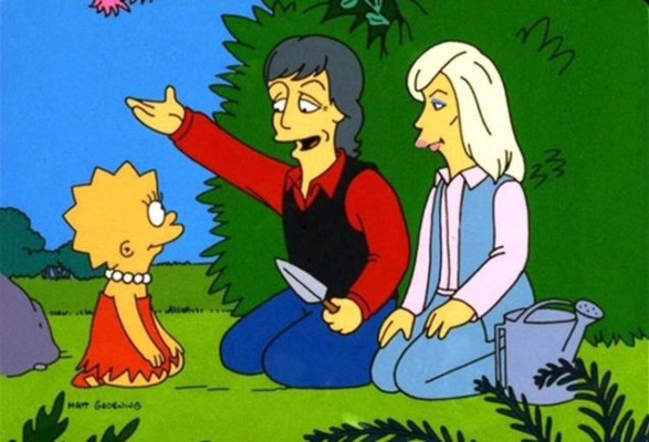 Famosos que han aparecido en Los Simpson
