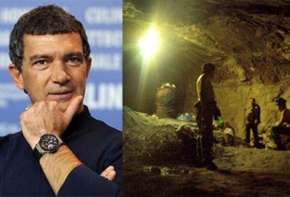 Antonio Banderas: 'Chile debería pagar una pensión a los 33 mineros'&nbsp;&nbsp;