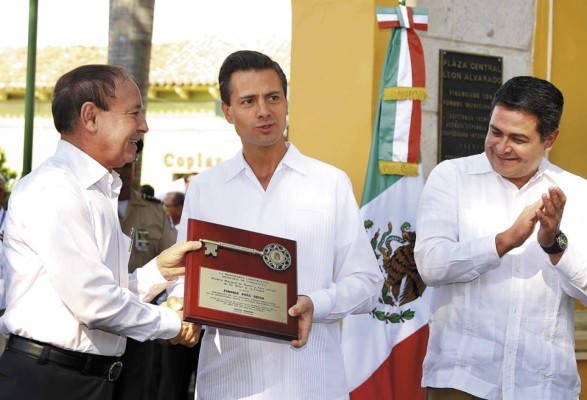 Honduras y México acuerdan estrechar combate a la delincuencia