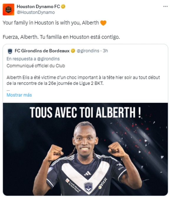 Mbappé, Koundé y otras estrellas del fútbol que oran por salud de Alberth Elis