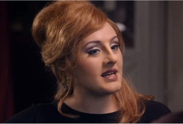 Adele se infiltra para hacer un casting sobre su persona y mira cómo le fue