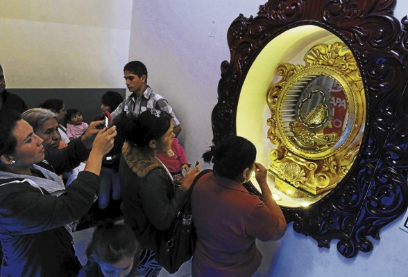 Encuentro íntimo con la patrona