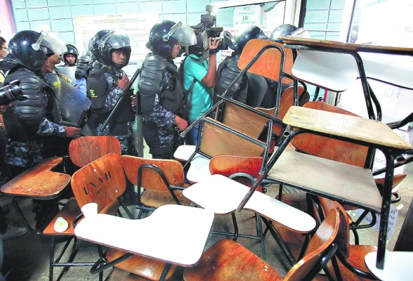 Suspensiones y expulsiones habría en UNAH