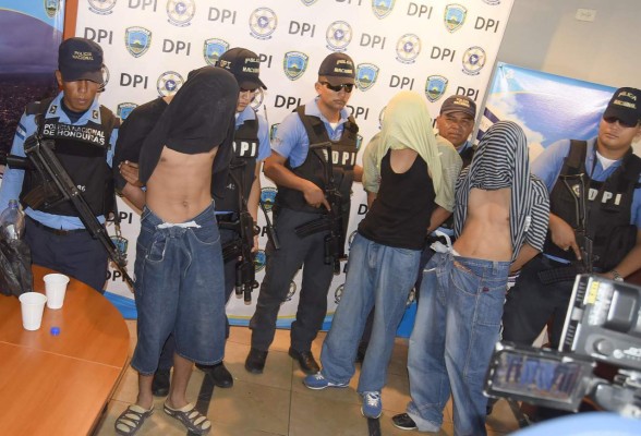 Honduras: Caen tres mareros, dos de ellos que estaban prófugos en San Pedro Sula