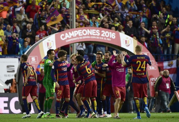 Barcelona gana su 28ª Copa del Rey al vencer al Sevilla en prórroga