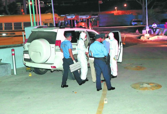 Dos sicarios en moto persiguieron desde el centro de Tegucigalpa a transportista