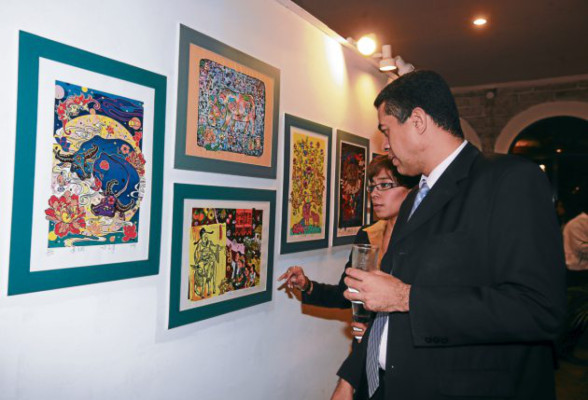 Un viaje a Taiwán por medio de grabados