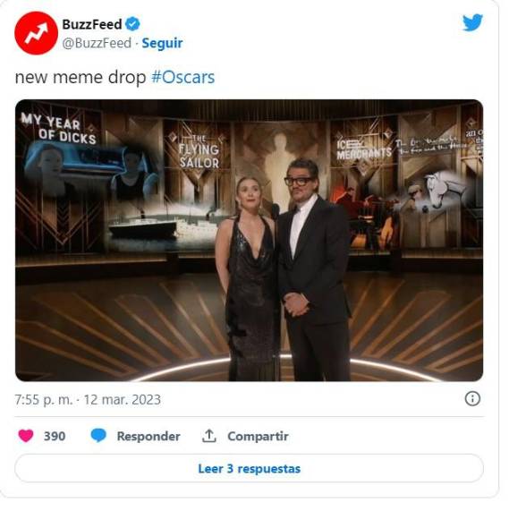 Imperdibles y divertidos: los memes de los Premios Oscar 2023