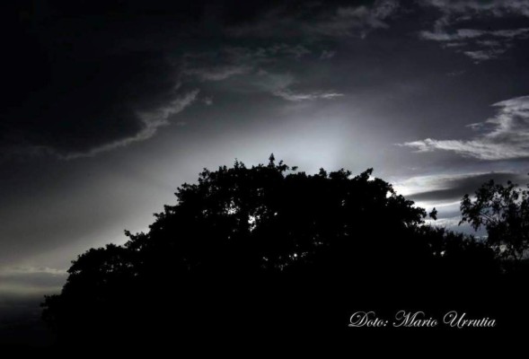 Atardecer invernal sobre Tegucigalpa