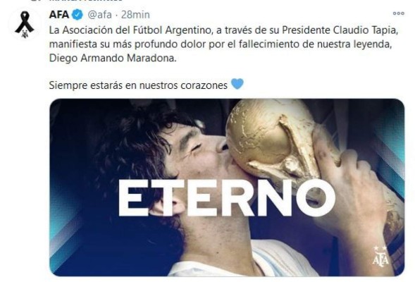 Así informó el mundo la muerte del astro del fútbol Maradona (FOTOS)