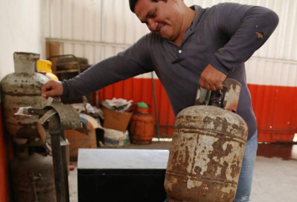 El cilindro de LPG aumentará L 12.82 a partir de mañana