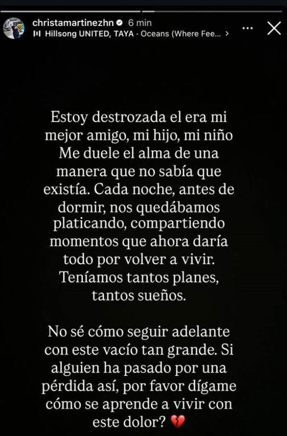 “Cómo se aprende a vivir con este dolor: desgarrador mensaje de tía del tiktoker Hernán Martínez
