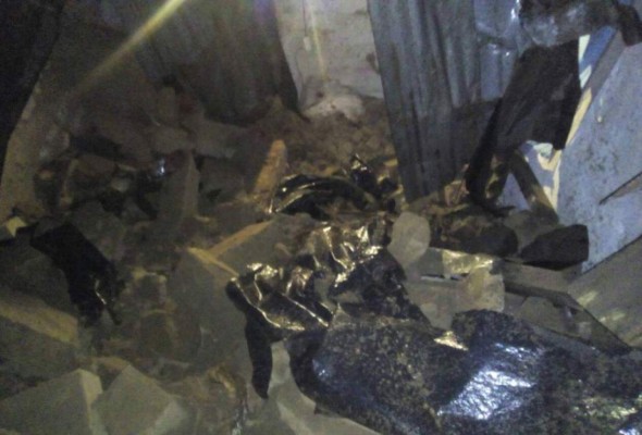 Dos personas han resultado afectadas por las lluvias que han azotado Honduras en los últimos días