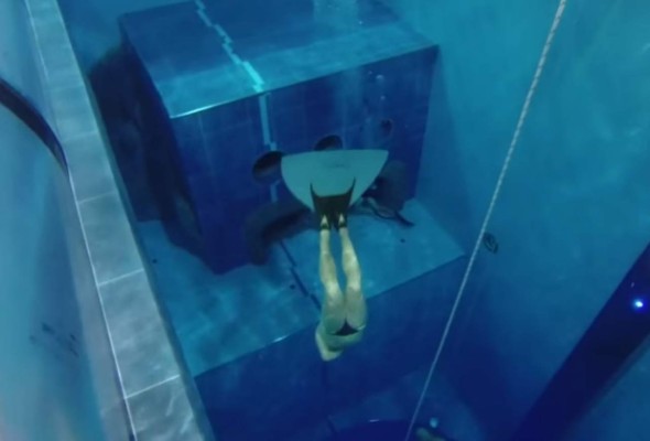 La piscina más honda del mundo abre sus puertas