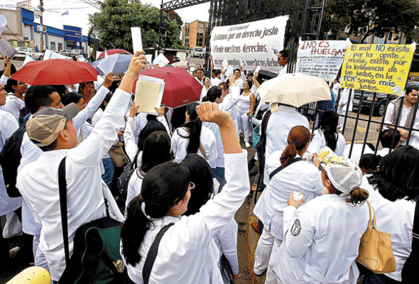 Médicos a las calles este martes en Honduras