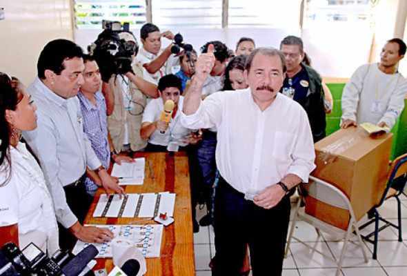 Declaran a Daniel Ortega presidente de Nicaragua