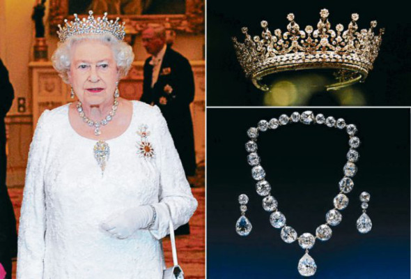 Las joyas de la reina Isabel II serán expuestas