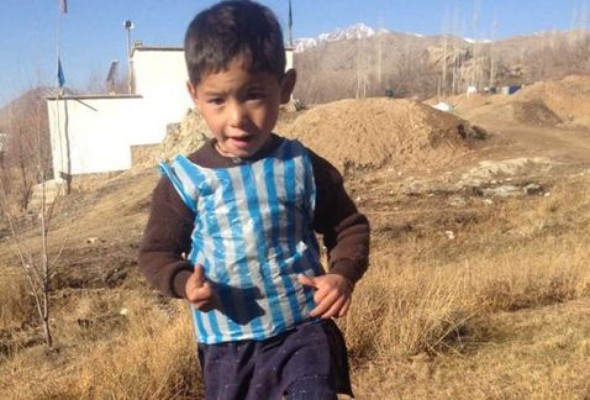 El sueño del pequeño fan de Messi en Afganistán&nbsp;&nbsp;&nbsp;&nbsp;&nbsp;&nbsp;&nbsp;&nbsp;&nbsp;