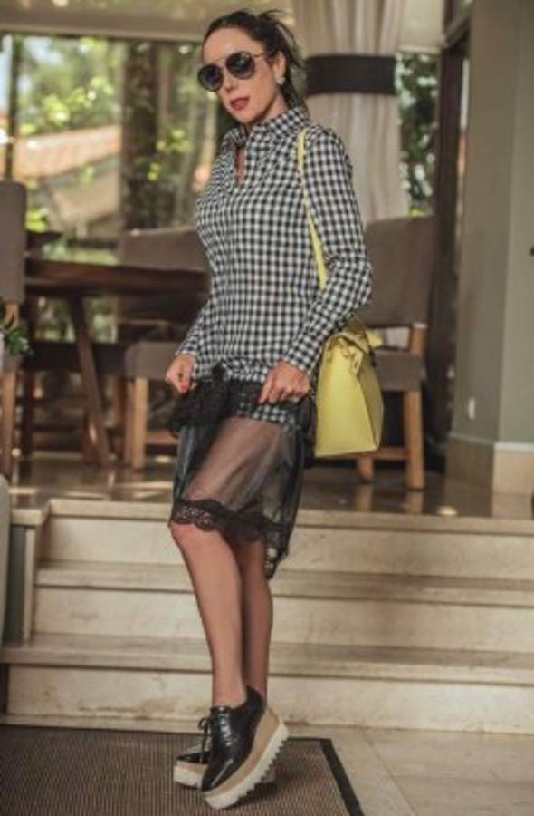 Esta es la foto que causa polémica. ¿Será que se retocó? Foto Instagram @inesgomezmont