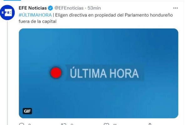 Medios internacionales destacan elección de junta directiva en el Congreso Nacional y otra paralela (FOTOS)