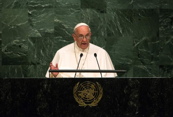 El Papa Francisco en la ONU