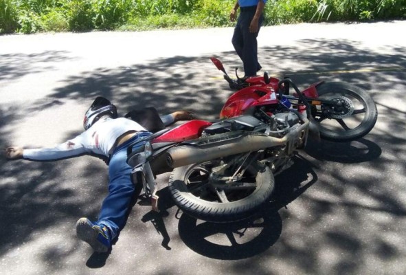 Sujetos matan a un motociclista en Juticalpa, Olancho