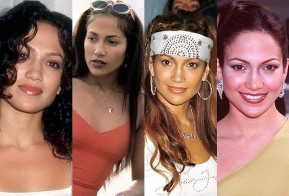 Jennifer López y su evolución a través de los años &nbsp;&nbsp;