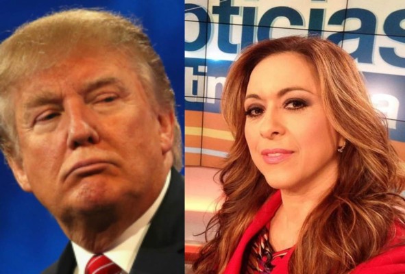 Periodista hondureña habla sobre su choque con Donald Trump