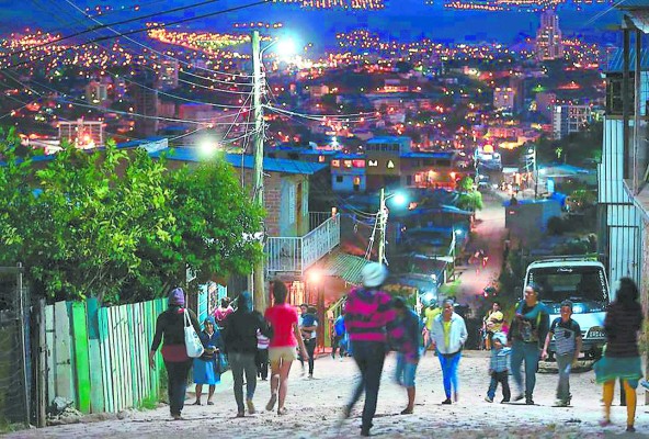 Iluminada con tecnología LED