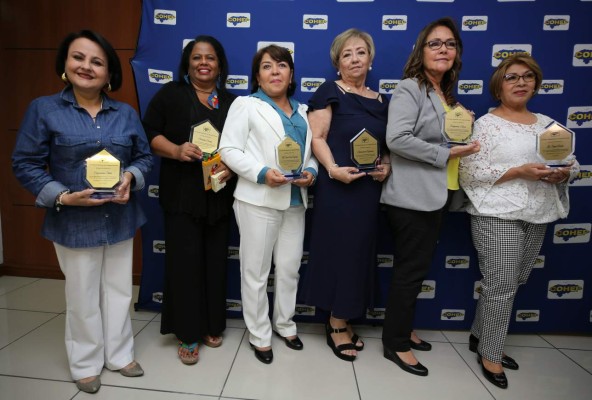 El Cohep premió a las mujeres hondureñas ejemplo de emprendimiento