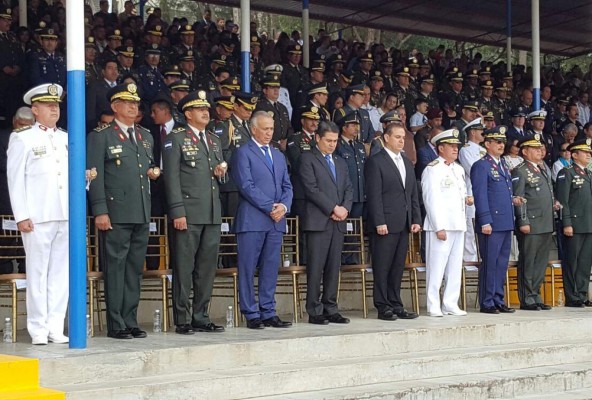 Honduras: Realizan ceremonia de ascensos a oficiales de las Fuerzas Armadas