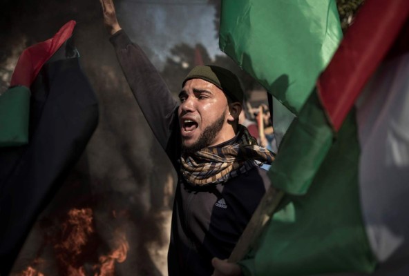 Palestinos dicen no al plan de paz de Trump y realizan fuertes protestas (FOTOS)&nbsp;&nbsp;