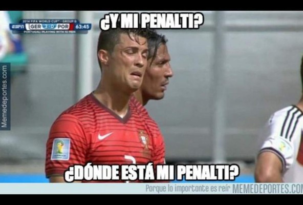 Los memes de CR7 luego de fallar el penal ante Austria en la Eurocopa