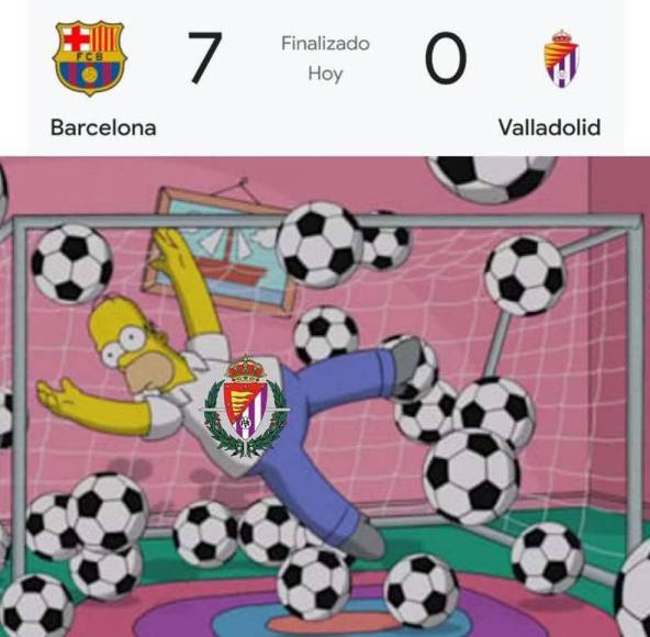 Memes destrozan a Kylian Mbappé tras paliza del Barcelona al Valladolid