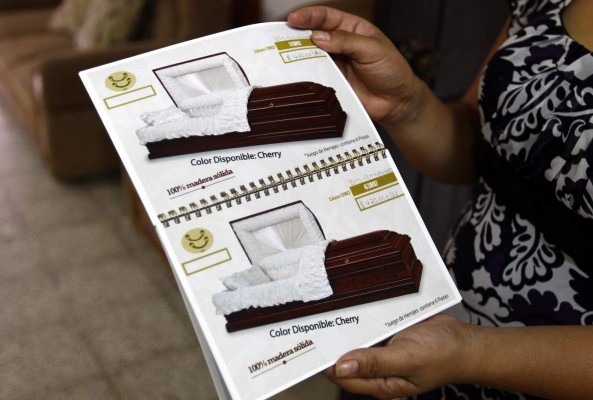 Entre L 25 mil y 70 mil se necesitan para un sepelio digno en Tegucigalpa