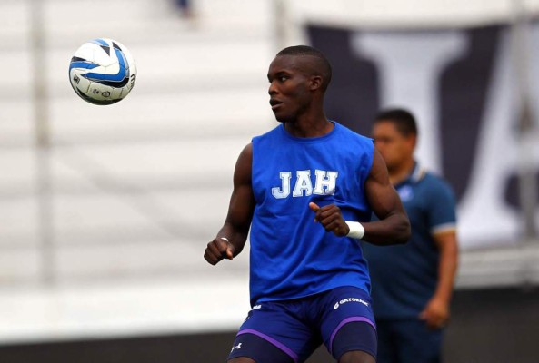Rubilio Castillo fue presentado en Motagua