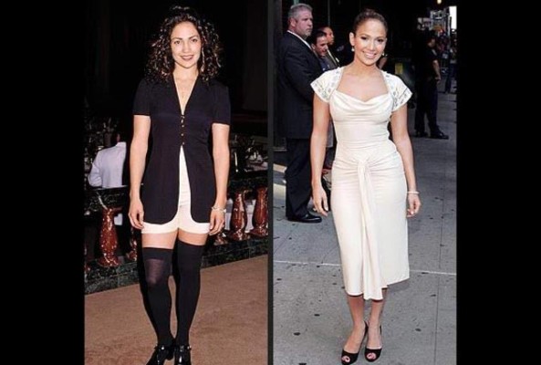 Jennifer López y su evolución a través de los años &nbsp;&nbsp;