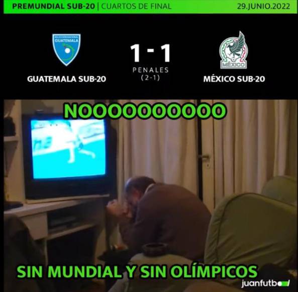 Imperdibles memes de la derrota de México ante Guatemala