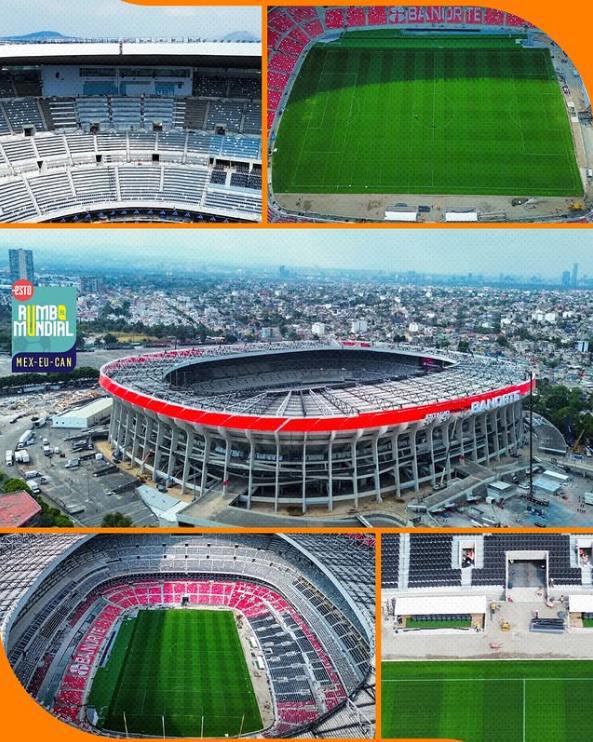 Así quedó el remodelado estadio Azteca: El moderno recinto es de los más lujosos de América