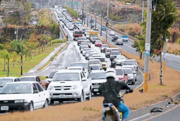 Congestionamiento vial en la capital de Honduras genera diariamente L 11.5 millones en pérdidas