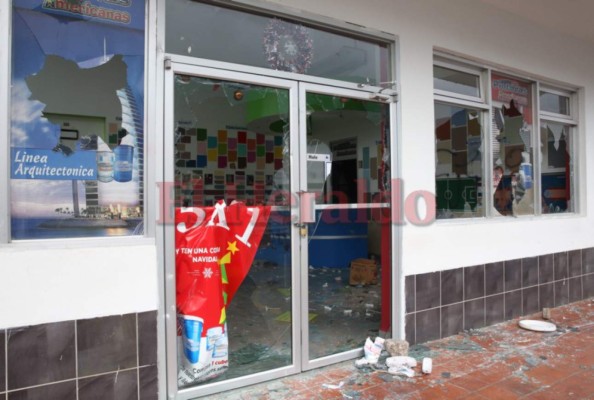 Las imágenes que no vio de los saqueos y destrucción durante protestas