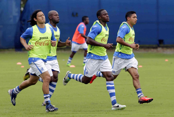 La Selección de Honduras ya trabaja con el plantel completo