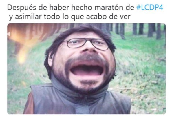 Los memes que dejó el estreno de la temporada 4 de La Casa de Papel