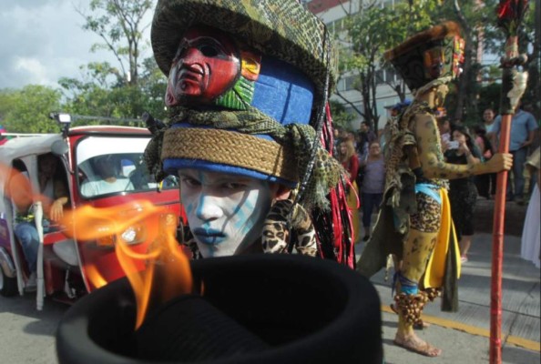 FOTOS: Color, alegría y belleza en el carnaval de Tegucigalpa
