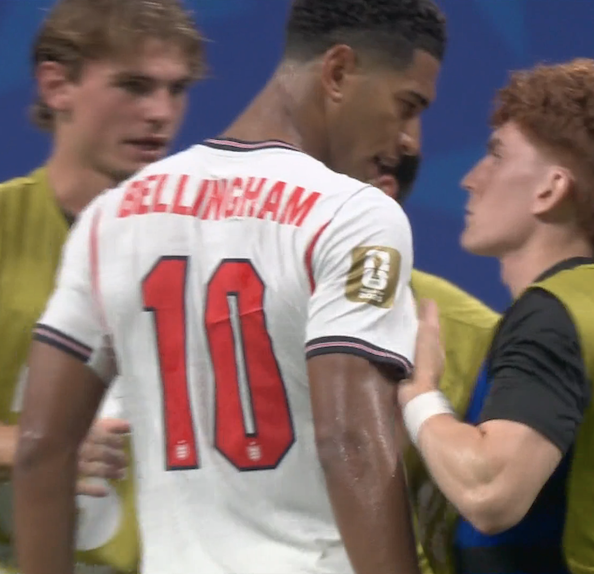 VAR perdonó a Argentina, festejo de Messi, manotazo y burla de Bellingham que se tuvo que tragar