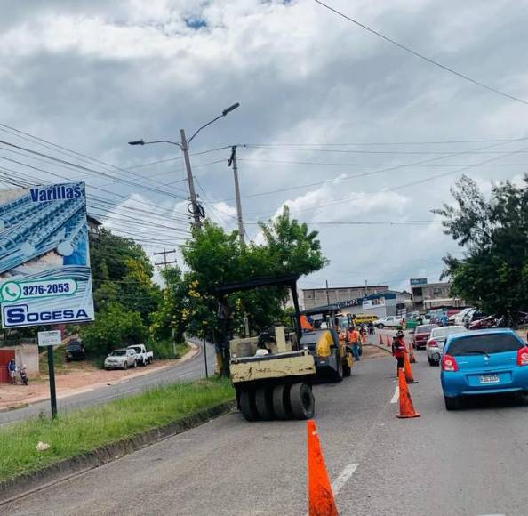 Siguen trabajos de bacheo en tres puntos del anillo periférico