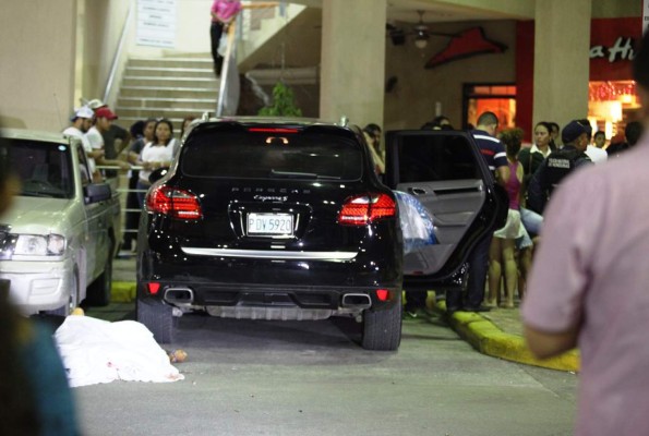 Fotos: Arnold Peralta y la escena del crimen