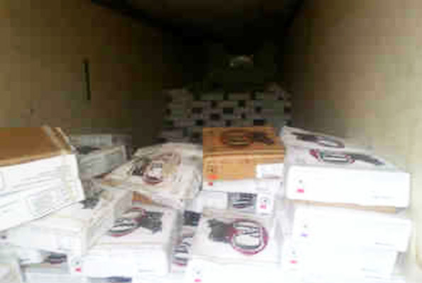 Policía recupera contenedor robado en Olancho