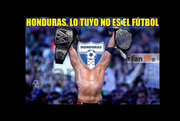 Los ocurrentes memes del partido Honduras contra México